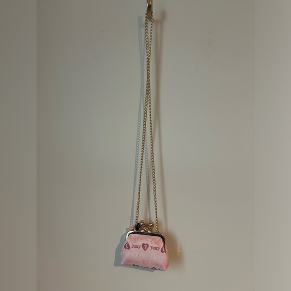 Juicy Hearts Pink Girls Just Wanna Have Fun Coin Purse - Picture 3 of 5